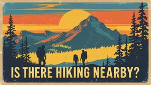 Is there hiking near The Beall Mansion in St. Alton,