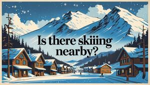 Is there downhill or cross country skiing near The Beall Mansion in St. Alton,